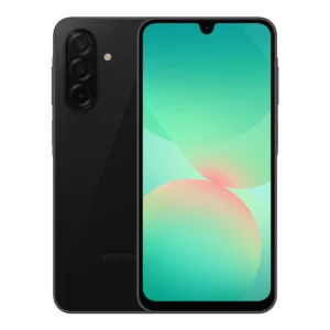 موبايل Samsung Galaxy A26 5G – 6GB RAM – 128GB – شاشة 6.7 بوصة Super AMOLED 120Hz – كاميرا خلفية 50MP + 8MP + 2MP – كاميرا أمامية 13MP – بطارية 5000mAh – ثنائي الشريحة