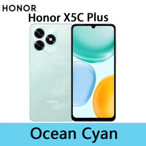 موبايل HONOR X5C Plus 4G ثنائي الشريحة – شاشة 6.74 بوصة HD+ – كاميرا 50MP – 4GB RAM – بطارية 5260mAh